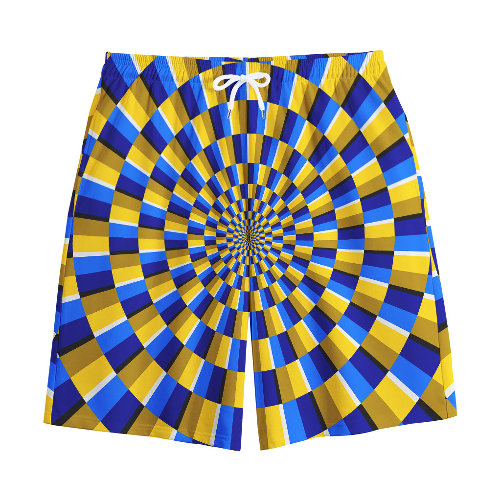 Dartboard Moving Optical Illusion Cotton Shorts