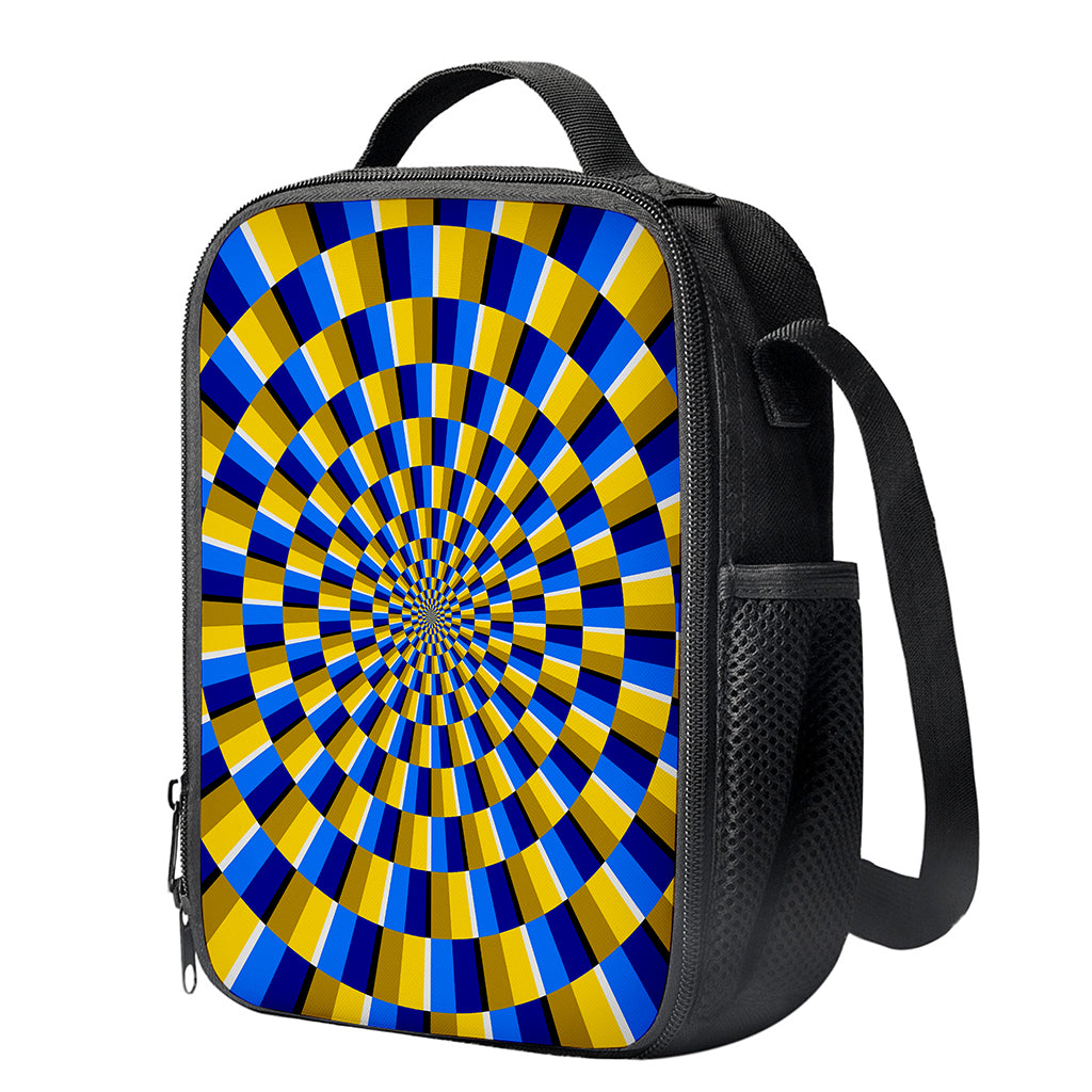 Dartboard Moving Optical Illusion Crossbody Lunch Bag
