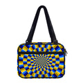 Dartboard Moving Optical Illusion Double Strap Bible Bag