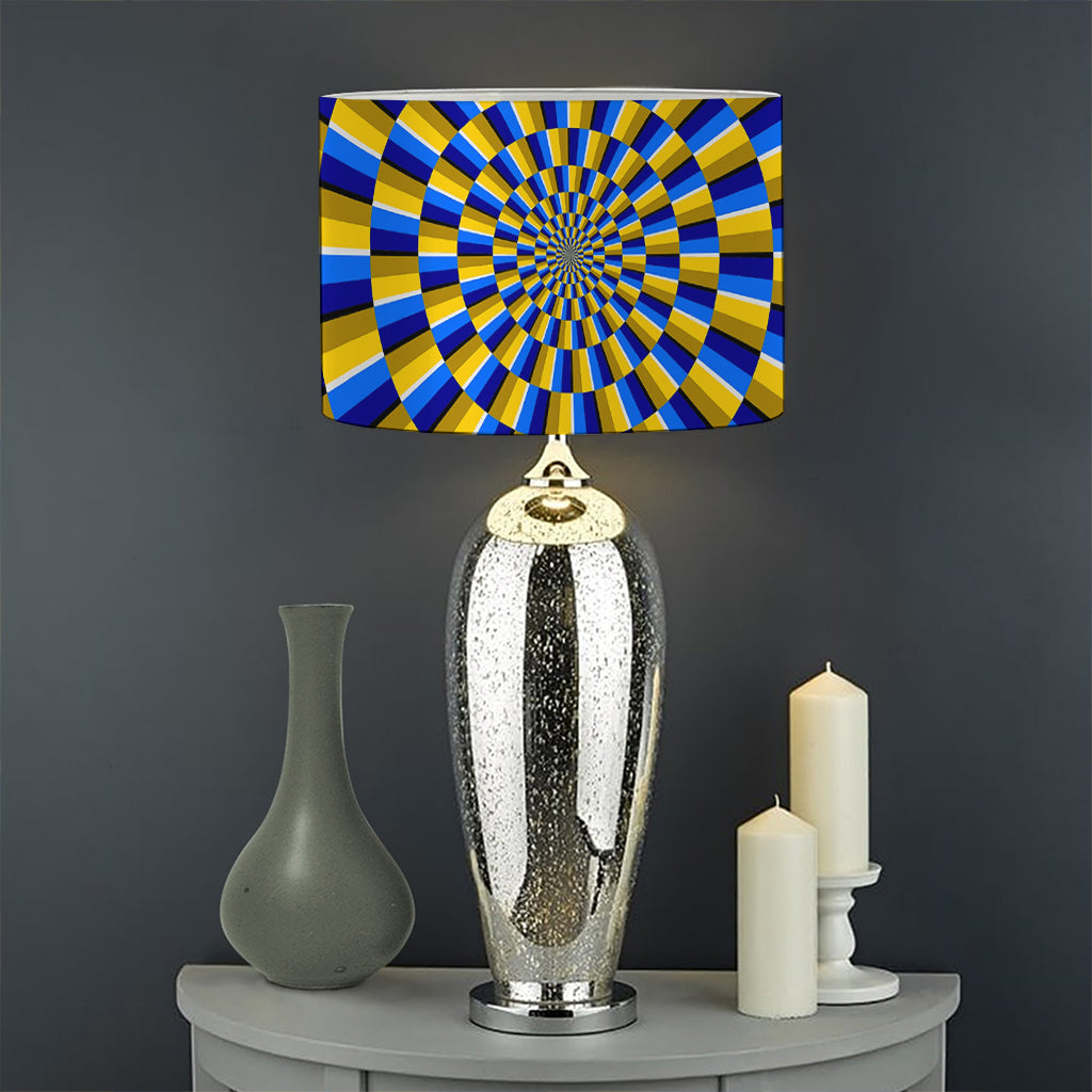 Dartboard Moving Optical Illusion Drum Lamp Shade
