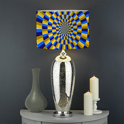 Dartboard Moving Optical Illusion Drum Lamp Shade