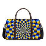 Dartboard Moving Optical Illusion Duffle Bag