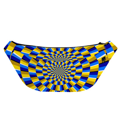 Dartboard Moving Optical Illusion Fanny Pack