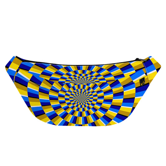 Dartboard Moving Optical Illusion Fanny Pack