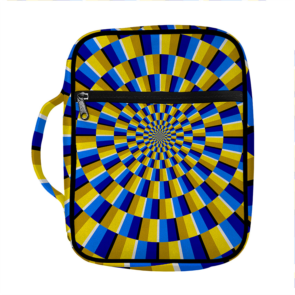 Dartboard Moving Optical Illusion Front Pocket Bible Bag
