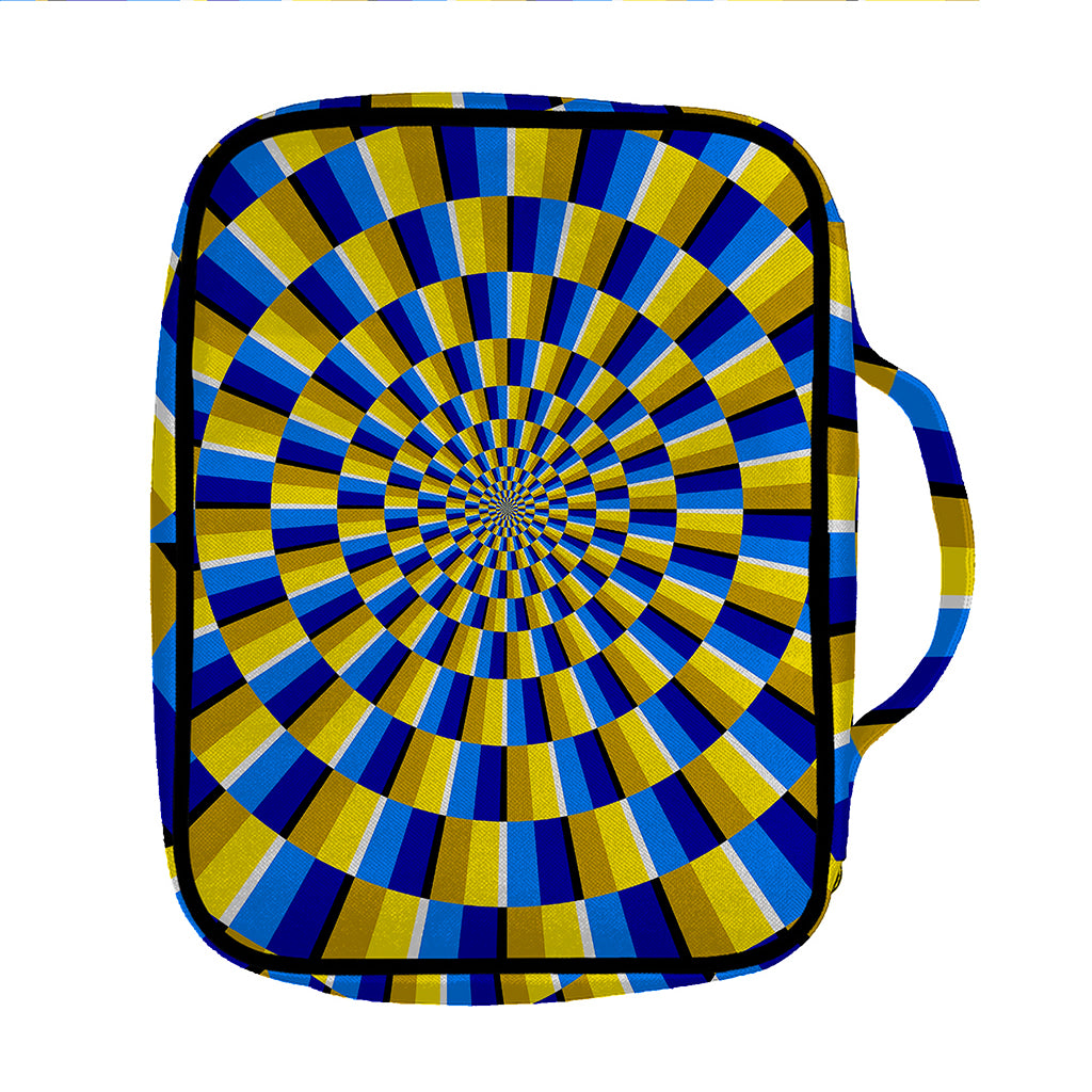 Dartboard Moving Optical Illusion Front Pocket Bible Bag