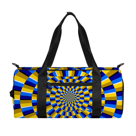 Dartboard Moving Optical Illusion Gym Bag