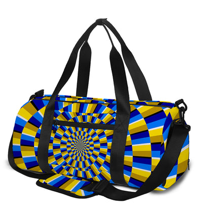 Dartboard Moving Optical Illusion Gym Bag
