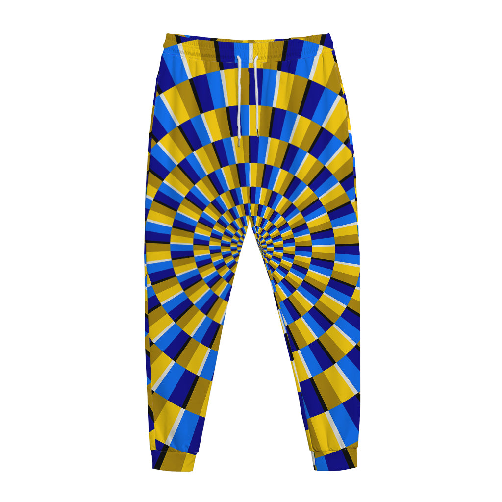 Dartboard Moving Optical Illusion Jogger Pants