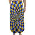 Dartboard Moving Optical Illusion Lantern Pants