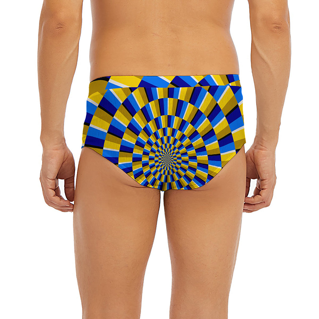 Dartboard Moving Optical Illusion Men's Briefs