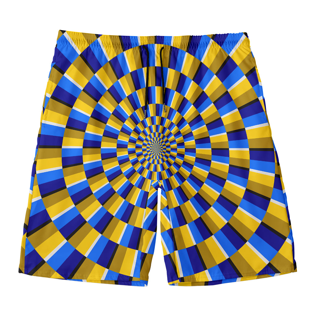 Dartboard Moving Optical Illusion Men's Swim Trunks