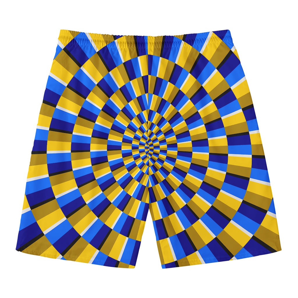 Dartboard Moving Optical Illusion Men's Swim Trunks