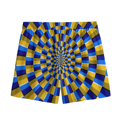 Dartboard Moving Optical Illusion Mesh Shorts