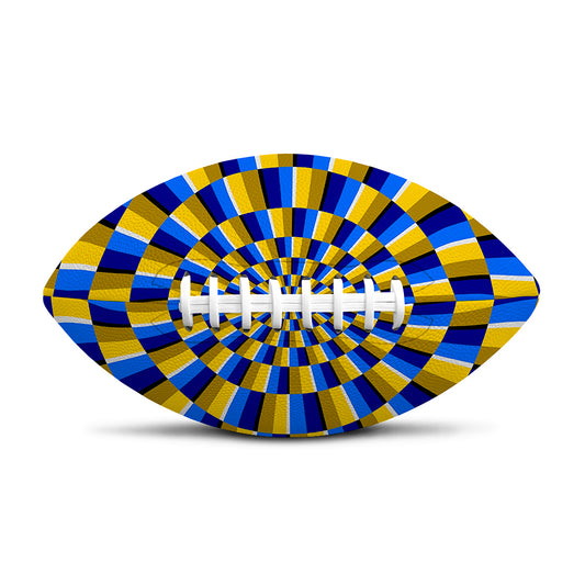 Dartboard Moving Optical Illusion Rugby Ball