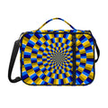 Dartboard Moving Optical Illusion Shoulder Strap Bible Bag