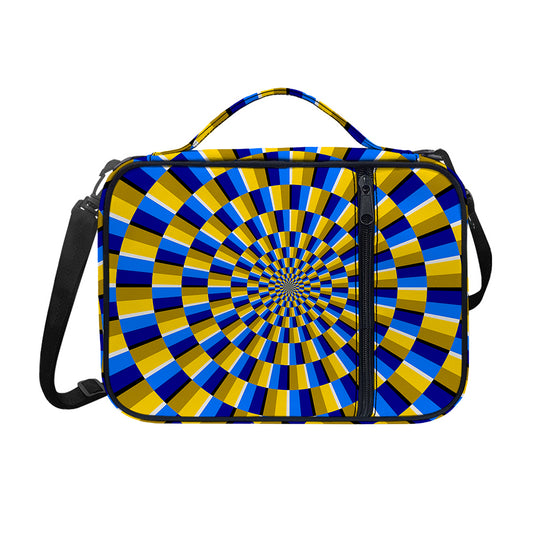 Dartboard Moving Optical Illusion Shoulder Strap Bible Bag