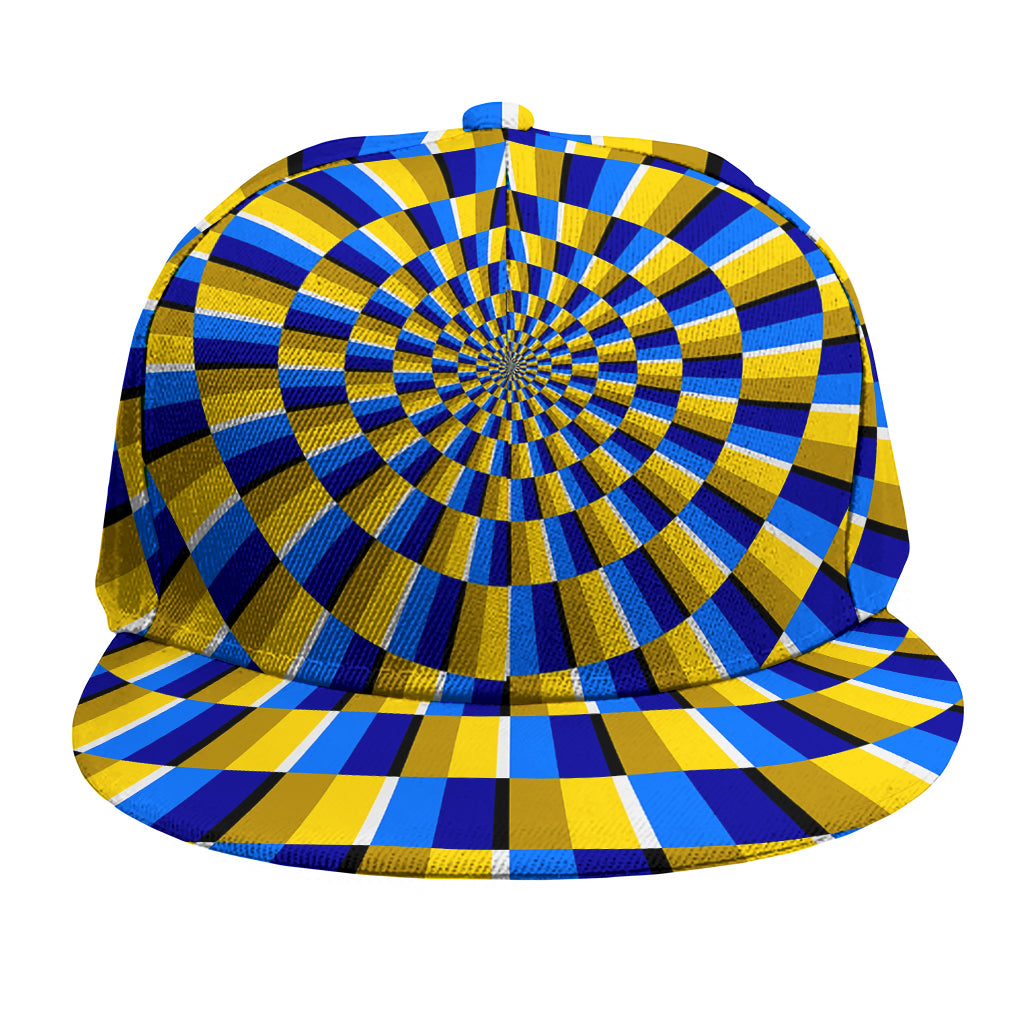 Dartboard Moving Optical Illusion Snapback Cap