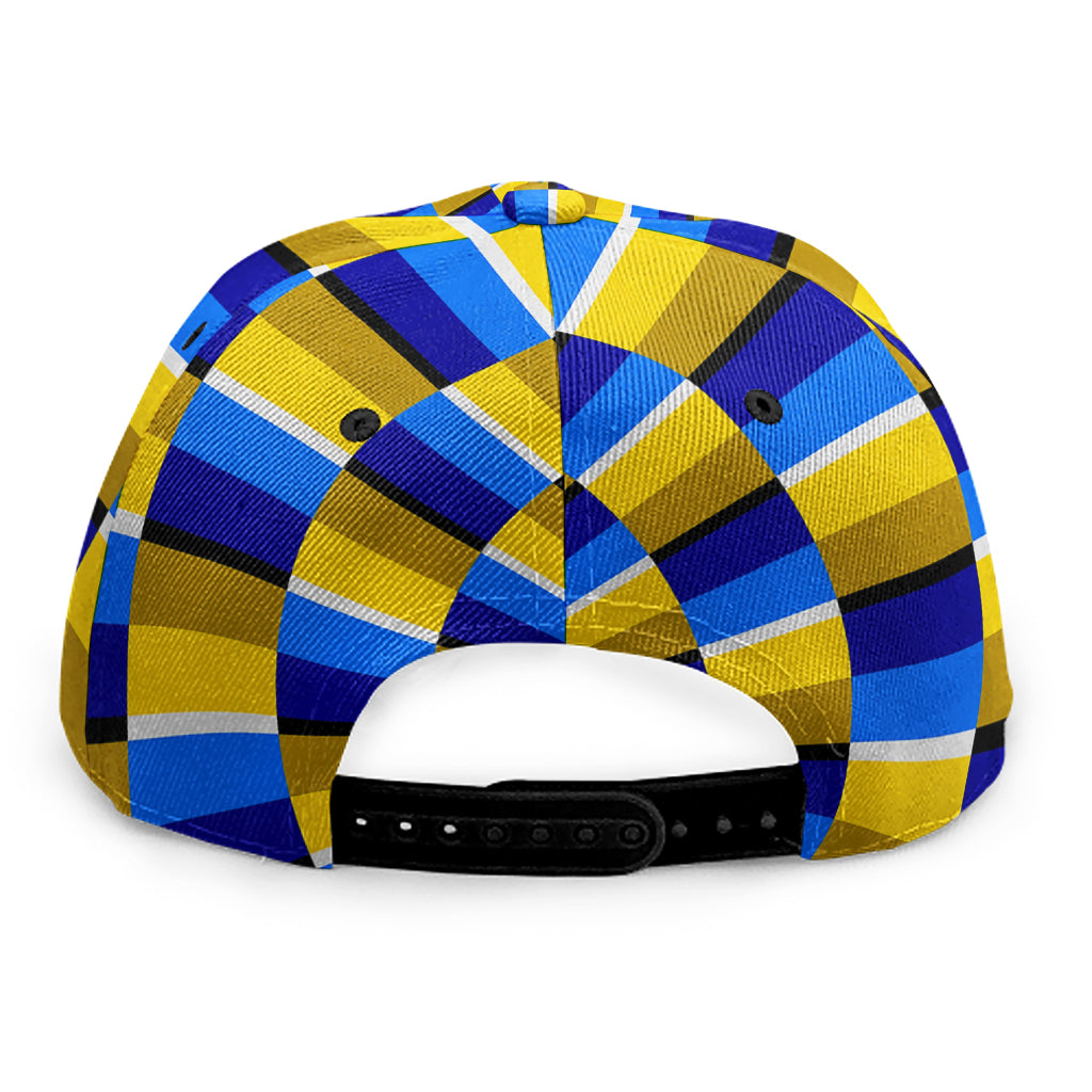 Dartboard Moving Optical Illusion Snapback Cap