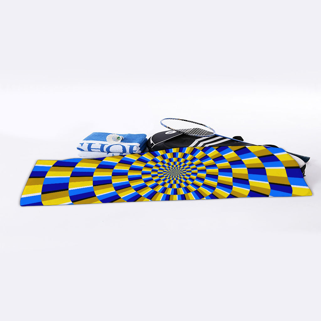 Dartboard Moving Optical Illusion Sports Towel