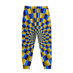 Dartboard Moving Optical Illusion Sweatpants