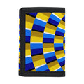 Dartboard Moving Optical Illusion Trifold Wallet