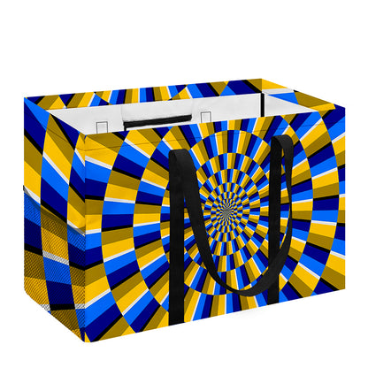 Dartboard Moving Optical Illusion Utility Tote Bag