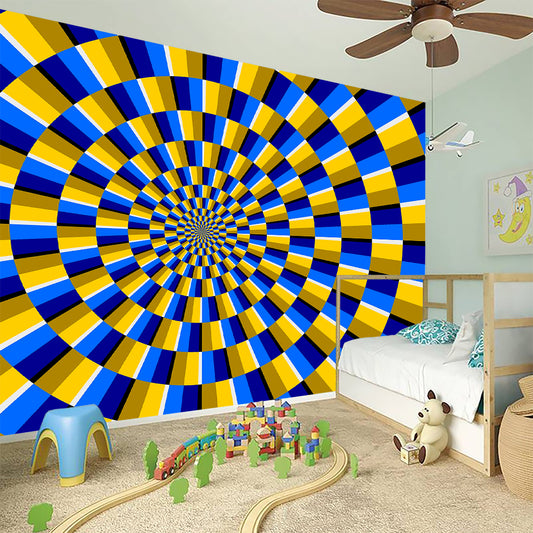 Dartboard Moving Optical Illusion Wall Sticker