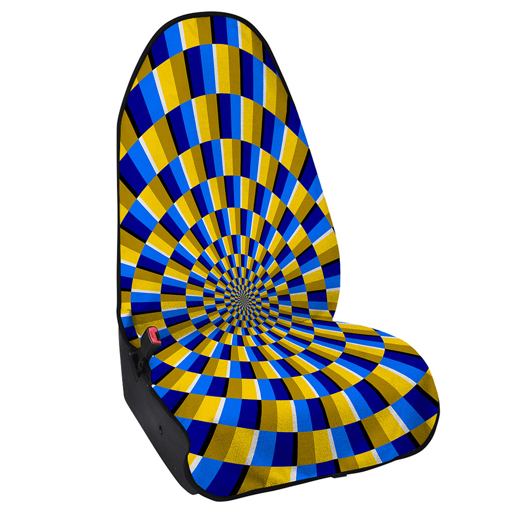Dartboard Moving Optical Illusion Waterproof Car Seat Cover