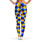 Dartboard Moving Optical Illusion Women's Leggings