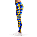 Dartboard Moving Optical Illusion Women's Leggings
