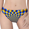 Dartboard Moving Optical Illusion Women's Thong