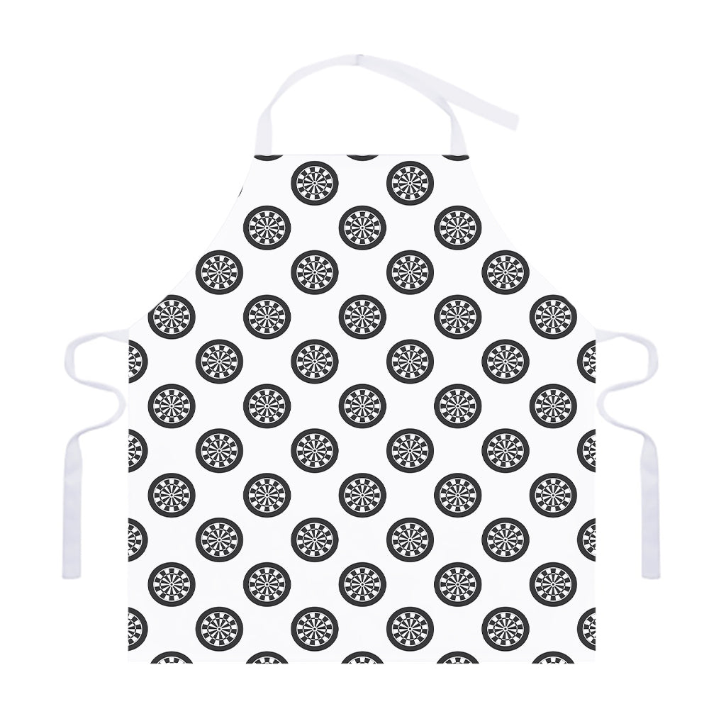 Dartboard Pattern Print Adjustable Apron