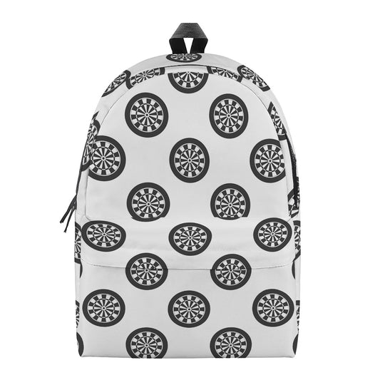 Dartboard Pattern Print Backpack