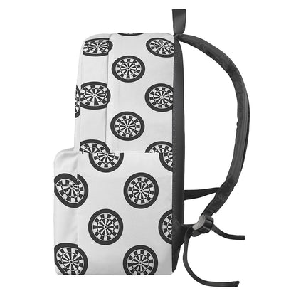 Dartboard Pattern Print Backpack