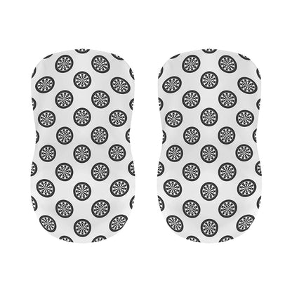 Dartboard Pattern Print Bar Stool Covers