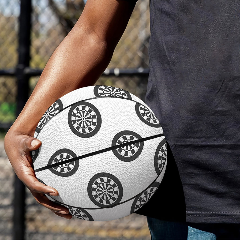 Dartboard Pattern Print Basketball
