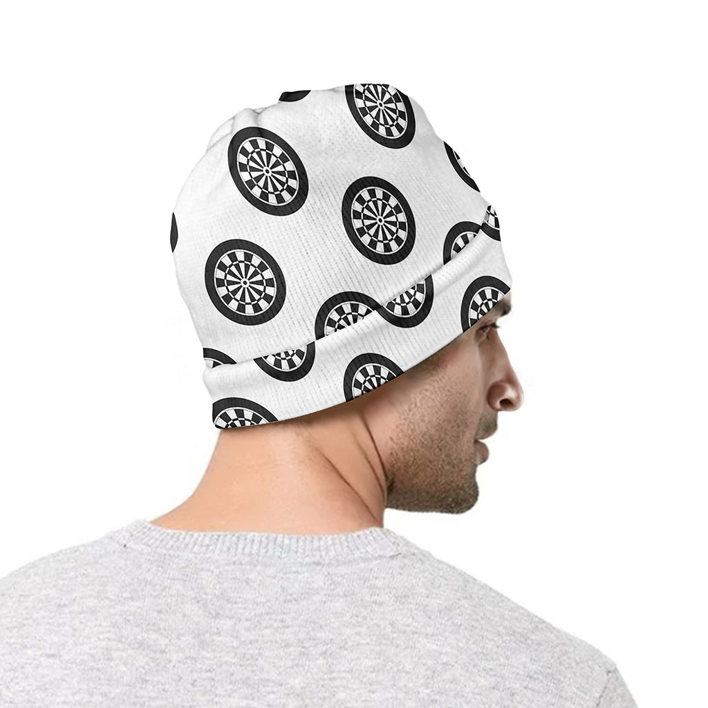 Dartboard Pattern Print Beanie