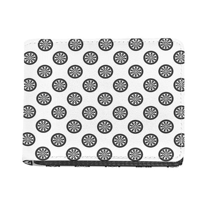 Dartboard Pattern Print Bifold Wallet