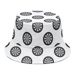 Dartboard Pattern Print Bucket Hat