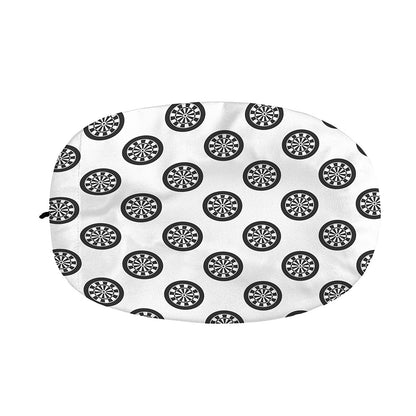 Dartboard Pattern Print Car Side Mirror Covers