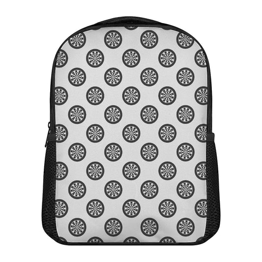 Dartboard Pattern Print Casual Backpack