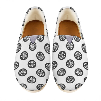 Dartboard Pattern Print Casual Shoes