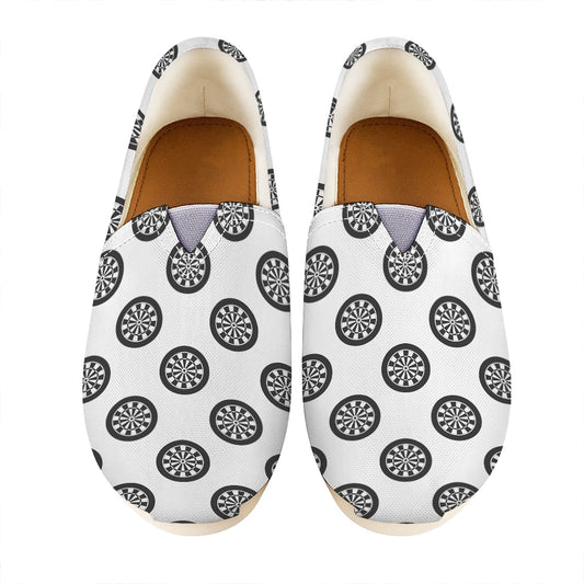 Dartboard Pattern Print Casual Shoes