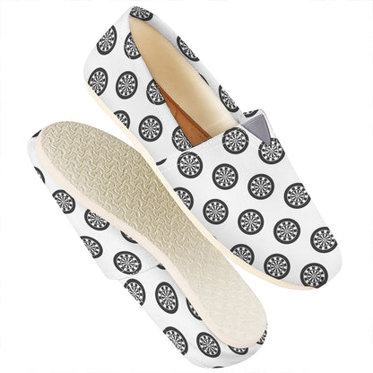 Dartboard Pattern Print Casual Shoes