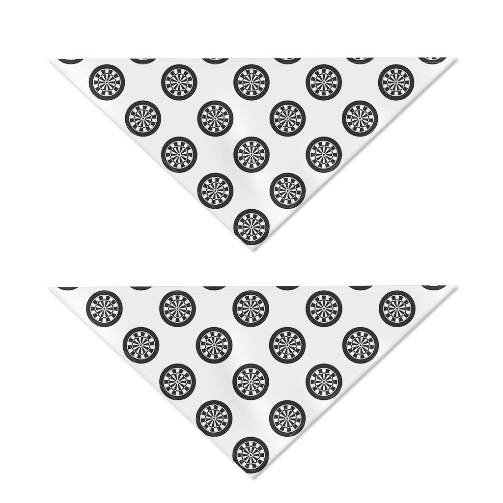 Dartboard Pattern Print Dog Bandana