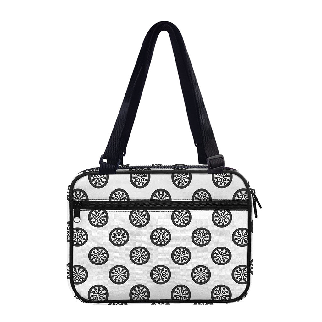 Dartboard Pattern Print Double Strap Bible Bag