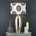 Dartboard Pattern Print Drum Lamp Shade