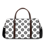Dartboard Pattern Print Duffle Bag