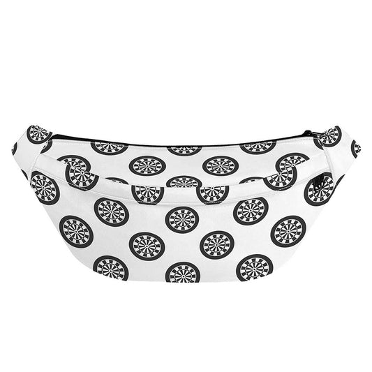 Dartboard Pattern Print Fanny Pack